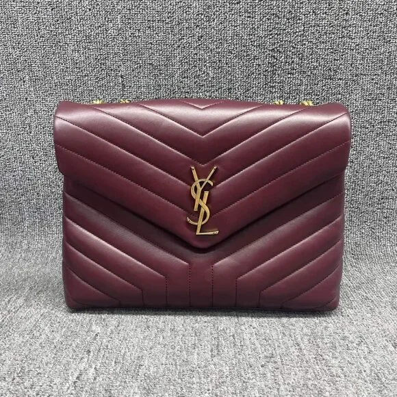 100% Authentic Yves Saint Laurent Medium leather Shoulder Bag - Picture 1 of 14